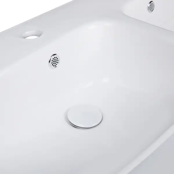 Раковина подвесная моноблок Qtap Virgo 1000х410х360 White с донным клапаном QT1811G760W Раковина подвесная моноблок Qtap Virgo 1000х410х360 White с донным клапаном QT1811G760W