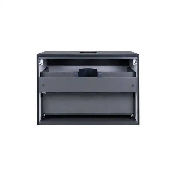 Тумба подвесная Qtap Virgo 700х476х469 Black/White со столешницей QT1879TPА702BW Тумба подвесная Qtap Virgo 700х476х469 Black/White со столешницей QT1879TPА702BW