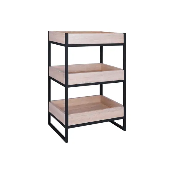 Cтеллаж напольный Qtap Taurus 500х800х350 Whitish oak QT24752SN800WO Cтеллаж напольный Qtap Taurus 500х800х350 Whitish oak QT24752SN800WO