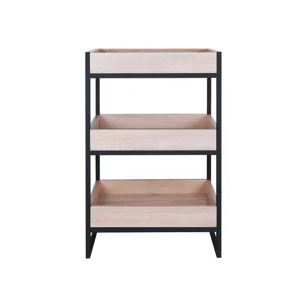 Cтеллаж напольный Qtap Taurus 500х800х350 Whitish oak QT24752SN800WO Cтеллаж напольный Qtap Taurus 500х800х350 Whitish oak QT24752SN800WO