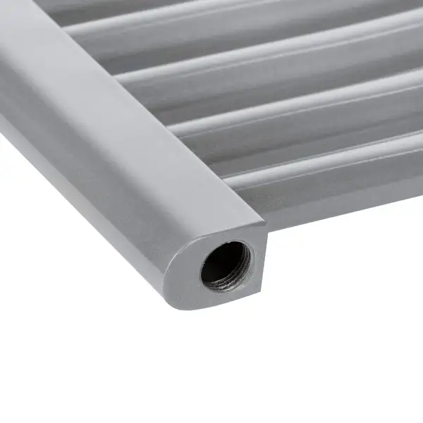 Сушарка рушників водяна Qtap Dias (SIL) P21 1200x500 HY (QTDIASSILP211200500HY)