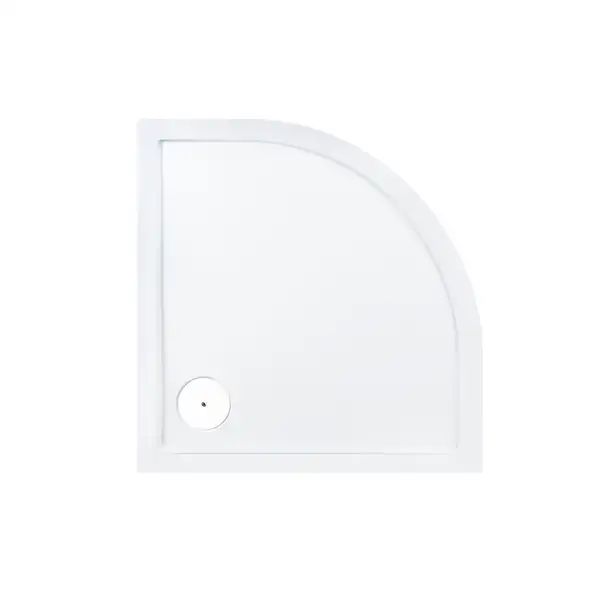 Душевой поддон Qtap Robin 308812W 80x80x12 см + сифон (ROBIN308812W)