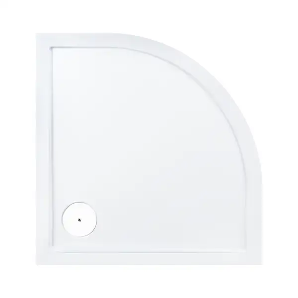Душевой поддон Qtap Robin 309912W 90x90x12 см + сифон (ROBIN309912W)