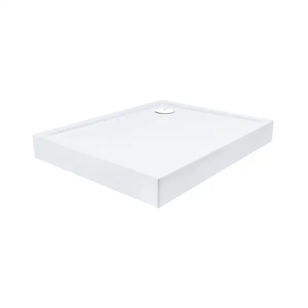 Душевой поддон Qtap Tern 301812W 100x80x12 см + сифон (TERN301812W)