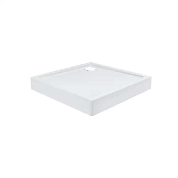 Душевой поддон Qtap Tern 308812W 80x80x12 см + сифон (TERN308812W)