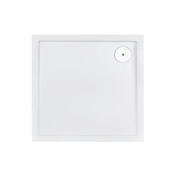 Душевой поддон Qtap Tern 308812W 80x80x12 см + сифон (TERN308812W)