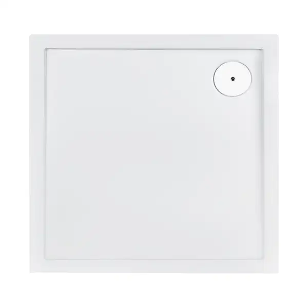 Душевой поддон Qtap Tern 309912W 90x90x12 см + сифон (TERN309912W)