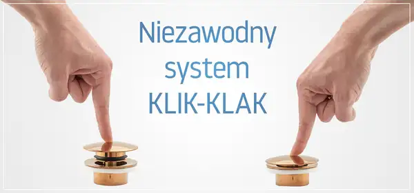 Сифон универсальный для раковины (умывальника) REA GOLD + CLICK-KLAK золотой (REA-A5692)
