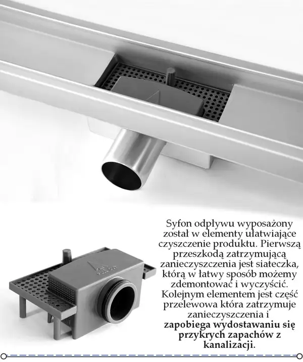 Трап для душа REA GREEK 100 см (REA-G0405)