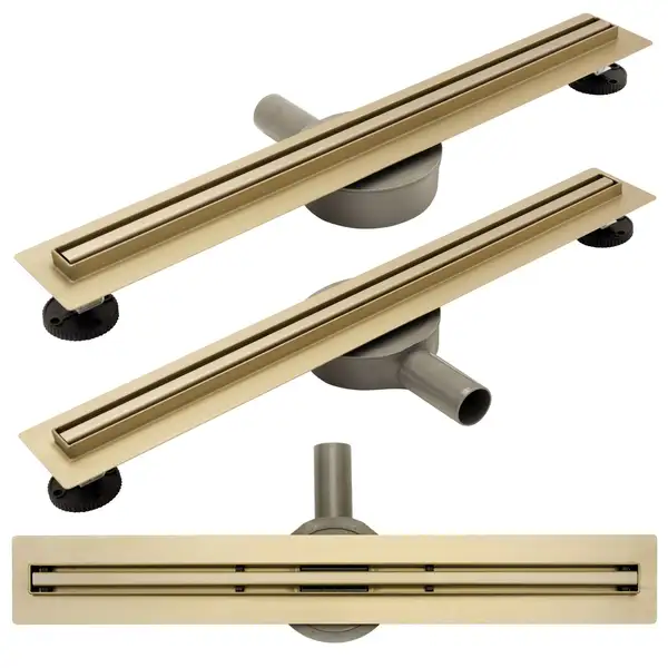 Трап для душа REA NEO SLIM PRO GOLD золотой 60 см (REA-G8013)