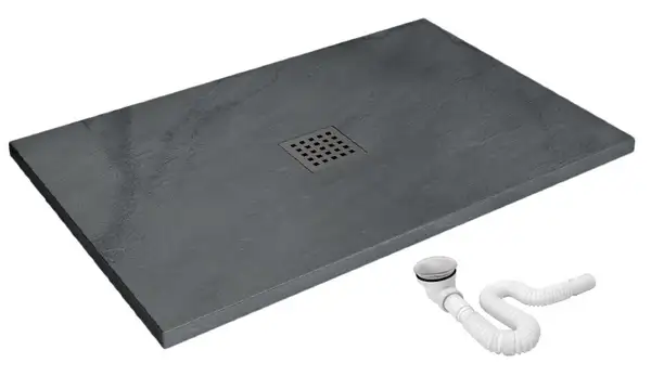 Душевой поддон REA ROCK 80X100 GREY (REA-K4582)