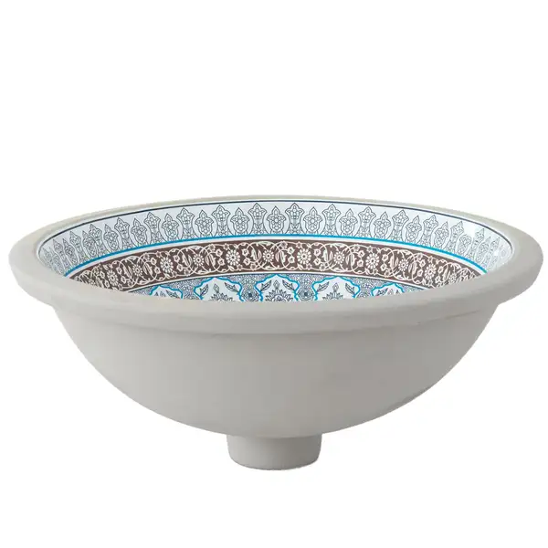 Умывальник (раковина) REA ARTE BLUE врезной (REA-U1222)