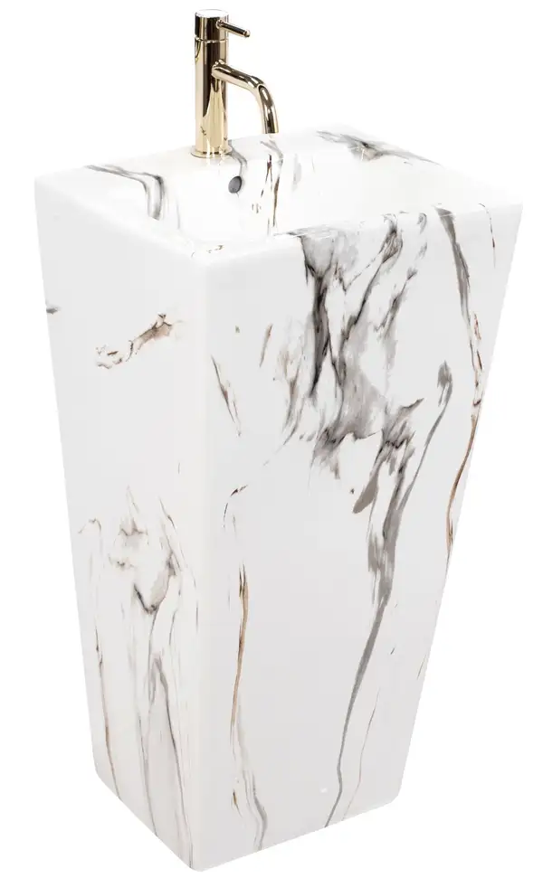 Умывальник (раковина) Rea DARIA MARBLE напольный (REA-U6678)