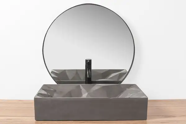 Умывальник (раковина) REA ROCK GREY MAT накладной (REA-U7905)