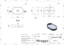 MIRAGGIO Умывальник SORRENTO BLACK MIRASTONE (0000441)