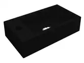 MIRAGGIO Умывальник FARO R BLACK MIRASTONE (0000399)
