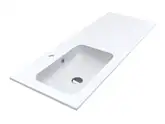 MIRAGGIO DELLA 1200 L Умивальник, білий (0001076)