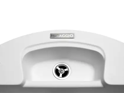 MIRAGGIO Кухонная мойка VALENCIA белая (0000057) MIRAGGIO Кухонная мойка VALENCIA белая (0000057)