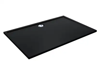 MIRAGGIO Душевой поддон PARIS 1200 BLACK из кварцевого песка (0000690)
