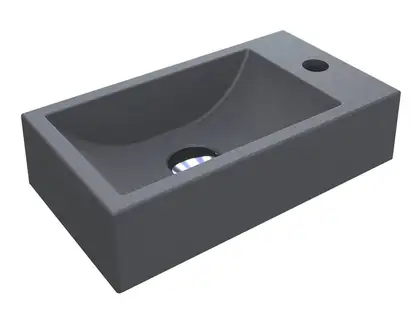 MIRAGGIO Умывальник FARO GRAY MIRASTONE (0000984) MIRAGGIO Умывальник FARO GRAY MIRASTONE (0000984)