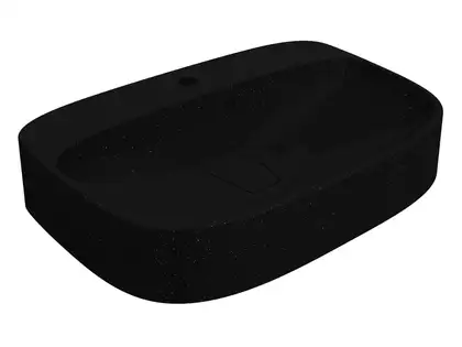 MIRAGGIO Умывальник LIFOU BLACK MIRASTONE (0000991) MIRAGGIO Умывальник LIFOU BLACK MIRASTONE (0000991)