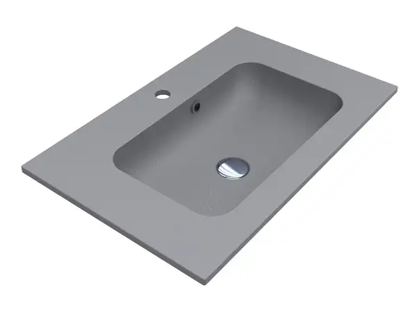 MIRAGGIO Умывальник DELLA 700 GRAY MIRASTONE (0000986) MIRAGGIO Умывальник DELLA 700 GRAY MIRASTONE (0000986)