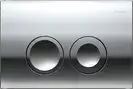 Geberit DELTA 21 смывная клавиша, пластик, хром глянц. (115.125.21.1)