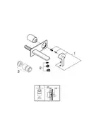 Змішувач для умивальника Grohe Lineare New, на 2 отвори, зовнішня частина, M-Size, хром (19409001)