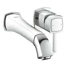 Змішувач для умивальника Grohe Grandera M-Size на два отвори 234 мм, хром (19930000)