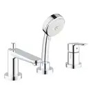 Grohe Bau Edge Смеситель на борт ванны, хром (2511700A)