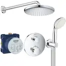 Душевая система скрытого монтажа с термостатом Grohe Grohtherm SmartControl c Tempesta 250 (цвет - хром) (26416SC1)