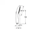 Душовий набір, Hansgrohe Rainfinity 130 3Jet, chrome (27671000)