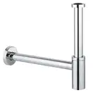 Сифон для раковини GROHE 28912000 без випуску (під донний клапан) без ревізії (Колір хром) 1 1/4''