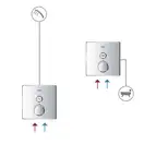 Grohe Grohtherm SmartControl Термостат, хром (29123000)