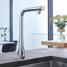 Змішувач для кухні з висувним виливом Grohe Zedra SmartControl (31593002)