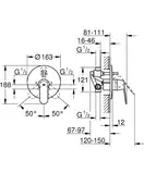 Grohe Eurosmart Cosmopolitan Змішувач, хром (32879000)