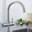 Grohe Blue Pure Змішувач кухонний з фільтром, хром (33249001)