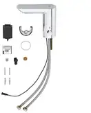 Grohe Bau Cosmopolitan E 6V Змішувач для умивальника, хром (36451000)