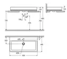 Умивальник на стільницю Grohe Cube Ceramic 600х490 мм, білий (3947700H)