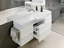 Laufen PALACE тумба 119,5*37,5см для умывальника 811704, 812704, белый (H4013010754631)