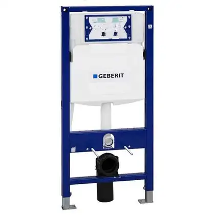Geberit DUOFIX монтажный элемент для подвесного унитаза, H112, cо встроенным бачком "Sigma" 12см, для смывных клавиш "Sigma" (111.300.00.5)