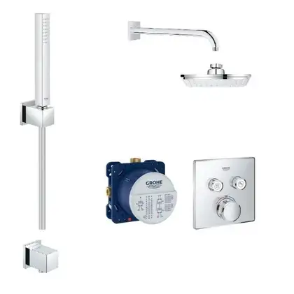 GROHE Набор скрытого монтажа для душа Smartcontrol Cube (23409SC0) GROHE Набор скрытого монтажа для душа Smartcontrol Cube (23409SC0)