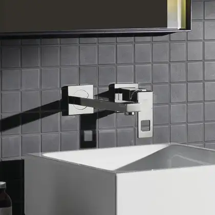 Grohe Eurocube Смеситель для раковины, хром (23447000) Grohe Eurocube Смеситель для раковины, хром (23447000)