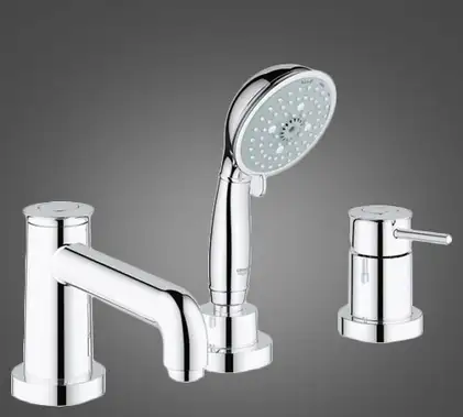 Grohe BauClassic Змішувач на борт ванни, хром (2511800A)