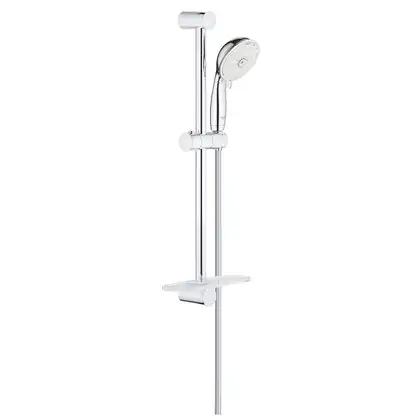 Душовий гарнітур зі штангою, 4 режими струменю Grohe New Tempesta Rustic (26086001)
