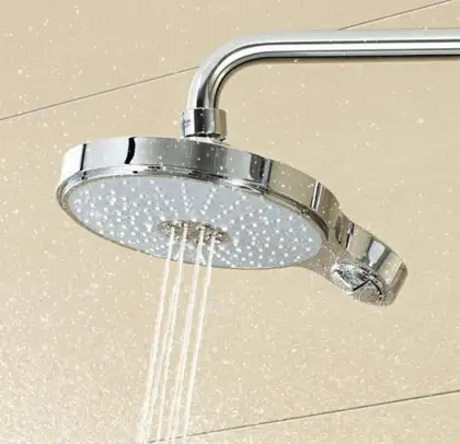 Верхній душ Grohe Power & Soul Cosmopolitan 190 з душовим кронштейном, хром (26172000) Верхній душ Grohe Power & Soul Cosmopolitan 190 з душовим кронштейном, хром (26172000)