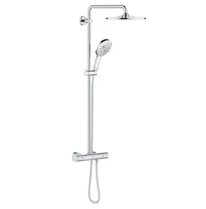 Grohe Rainshower System Душевая система с термостатом, хром (26647000) Grohe Rainshower System Душевая система с термостатом, хром (26647000)