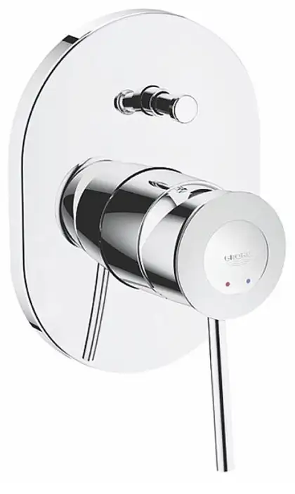 Grohe BauClassic Смеситель для ванны, хром (29047000) Grohe BauClassic Смеситель для ванны, хром (29047000)