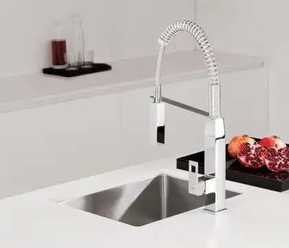 Grohe Eurocube Змішувач для кухні, хром (31395000) Grohe Eurocube Змішувач для кухні, хром (31395000)