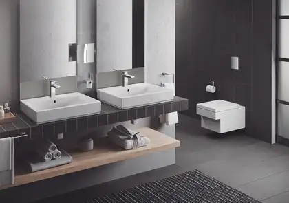 Умивальник на стільницю Grohe Cube Ceramic 600х490 мм, білий (3947700H) Умивальник на стільницю Grohe Cube Ceramic 600х490 мм, білий (3947700H)